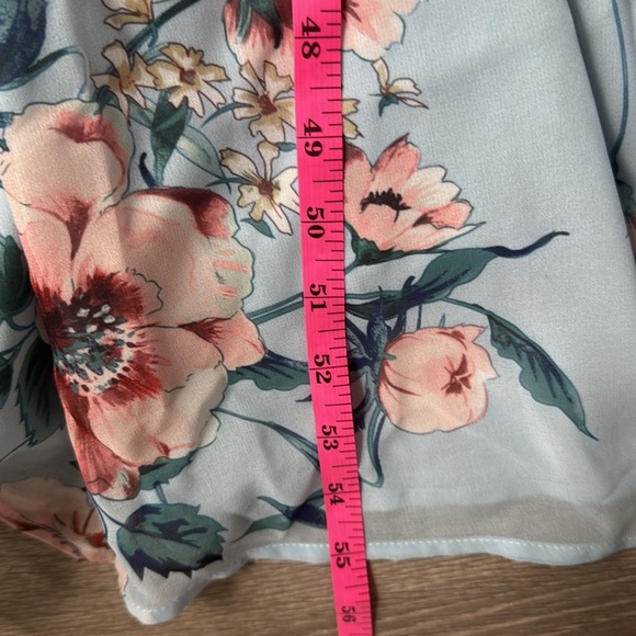 NEW Petal and Pup Women's Lucah Frill Shoulder Maxi Dress Large - Picture 13 of 13